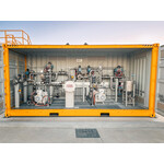 Liquip 50L Quick Flush Tank incorporated into a skid built by NQ Petro